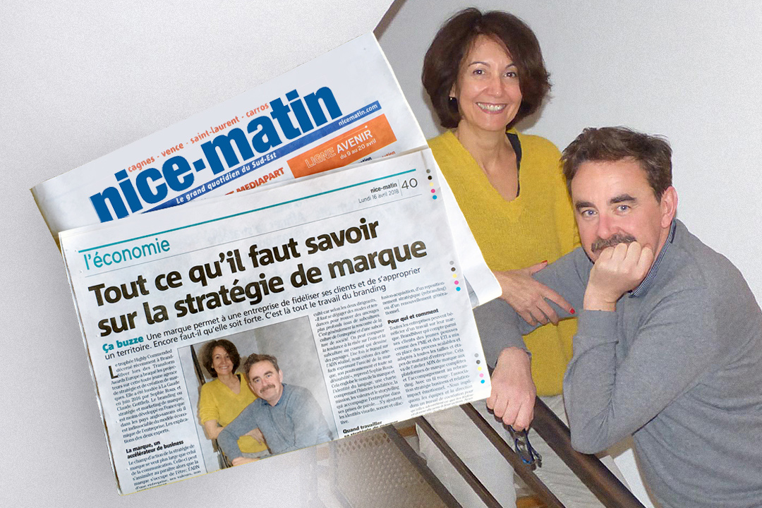 Nice Matin parle de stratégie de marque avec BrandSilver