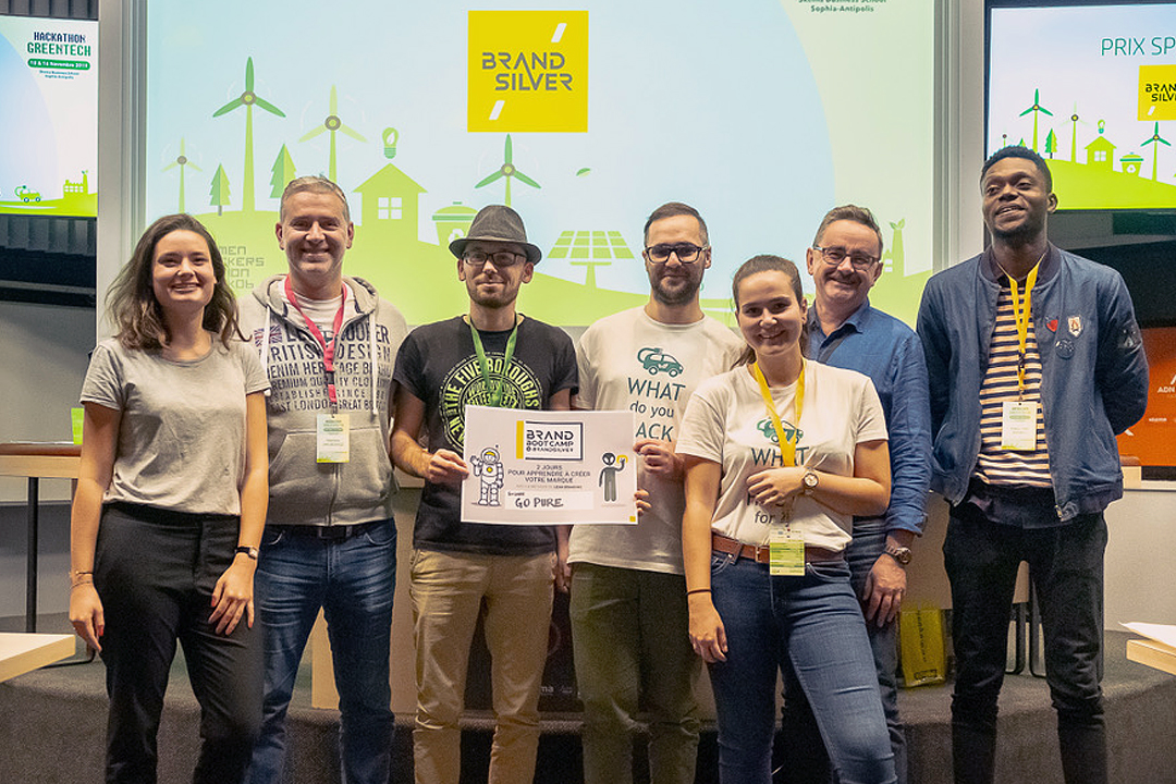 Hackathon Greentech : Go Pure remporte 2 places au prochain BrandBootCamp by BrandSilver