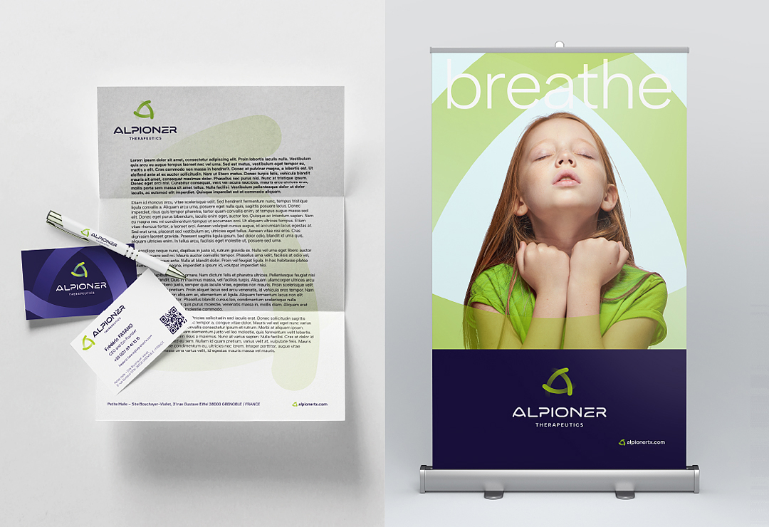 Naming et branding de la biotech Alpioner Therapeutics