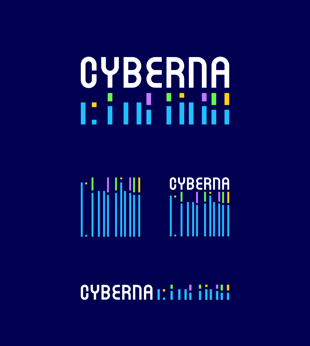 Rebranding de la biotech Cyberna - Logotypes