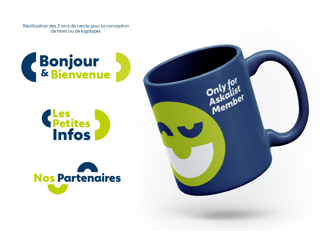 Nouvelle identité de marque Askalia - Univers de marque - Extrait de la charte graphique