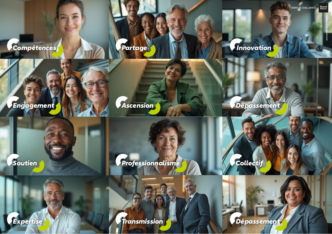 Nouvelle identité de marque Askalia - Univers de marque - Extrait de la charte graphique