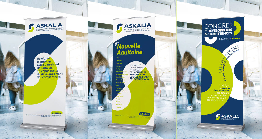 Nouvelle identité de marque Askalia - Univers de marque - Extrait de la charte graphique