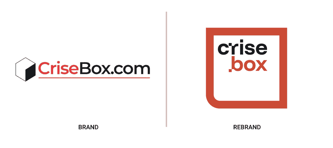 Une nouvelle identité pour la startup Crise Box