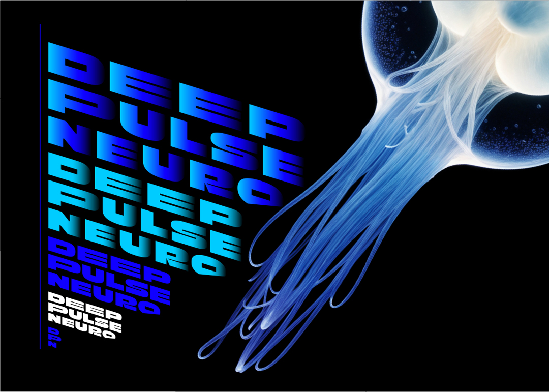 Identité graphique de la startup DeepPulseNeuro - extrait de la charte graphique